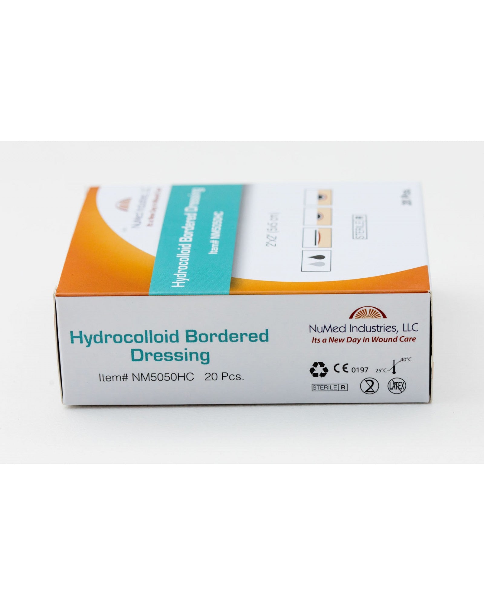 NuMed Hydrocolloid Bordered Dressing 2" x 2", 20/Bx, 20 Bx/Cs DDP Medical NuMed Hydrocolloid Bordered Dressing 2" x 2", 20/Bx, 20 Bx/Cs DDP Medical