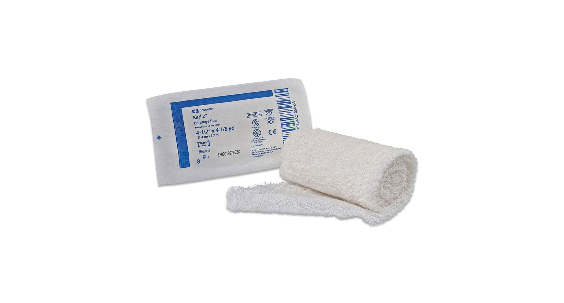 Kerlix™ 6-Ply Sterile Gauze Roll, 4 1/2