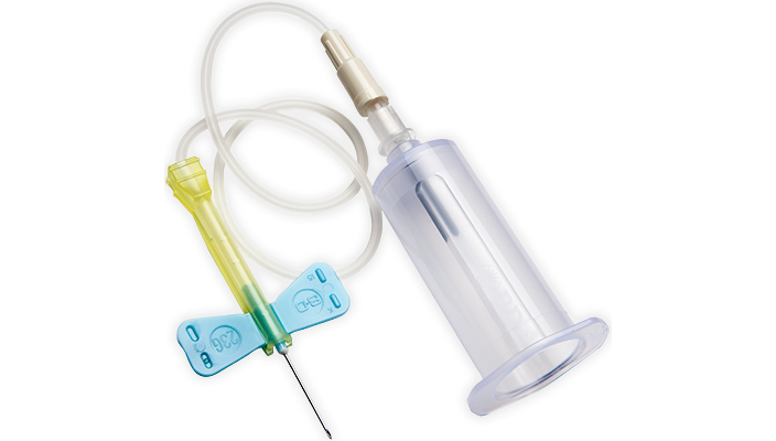 BD Safety-Lok™ Blood Collection & Inf Set w/Luer Adapter, 23g x ¾
