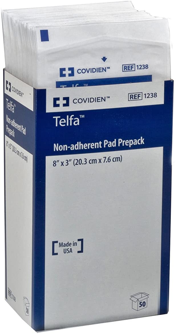 Telfa Non-Adherent Pad Prepack, 3" x 8"  DDP Medical