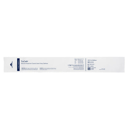 TruCath® Silicone-Elastomer Coated Latex Foley Catheter 2-Way, 18Fr 5cc Balloon