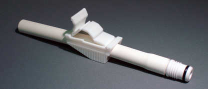 Straight-Thru Adaptor with Thumb Clamp