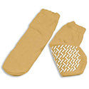 Slipper Socks, X-Large, Beige