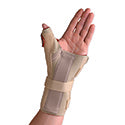 Thermoskin® Carpal Tunnel Brace with Thumb Spica, Beige, L, Right