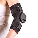 Thermoskin® Flexion Extension Hinged Elbow, Black, Medium