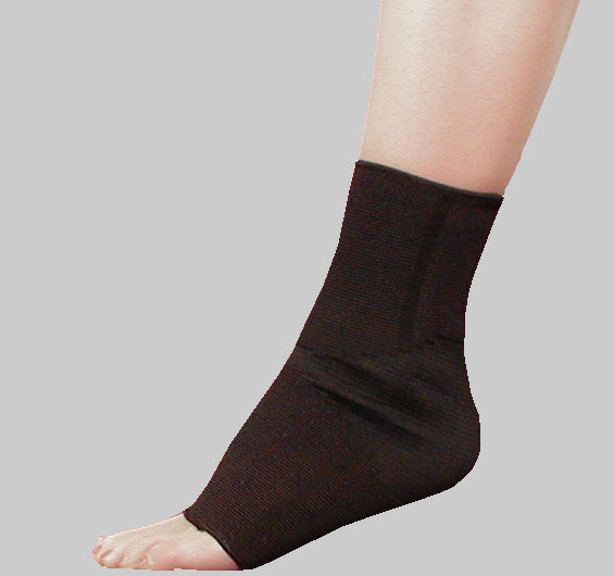 Compression Ankle Support, Medium, Black   L1901
