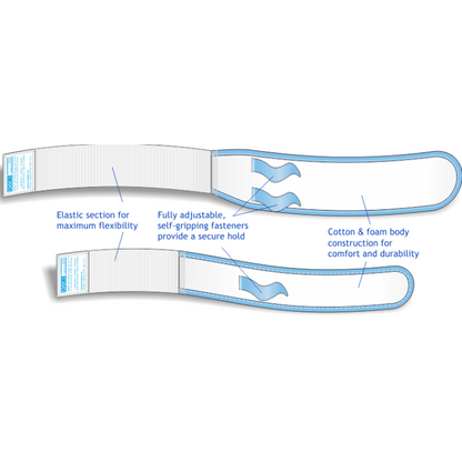 Urocare® Fabric Lower Leg Bag Strap, Large 12-17" Diameter