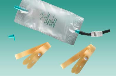 BARD® DISPOZ-a-BAG® Leg Bags with FLIP-FLO Valve, 18" Extension Tubing, 19oz