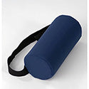Full Lumbar Pillow Firm, Cotton/Poly Cover, One Size,  Navy   L1030