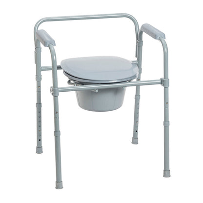 Folding Steel Commode, 4/Case