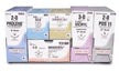 Suture, Size 4-0, 18", Black Monofilament, Needle FS-2, 3/8 Circle