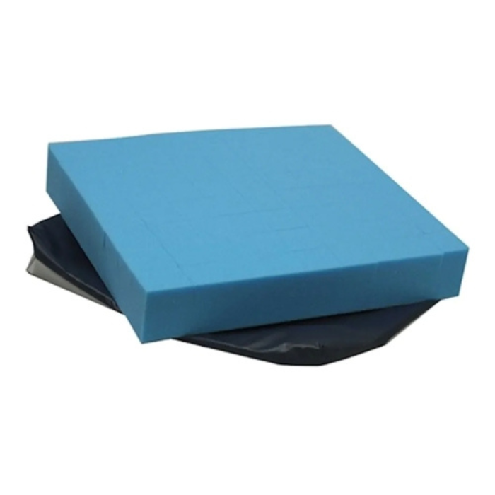 Cross-cut Cushion with Anti-Slip Cover, 18”W x18”L