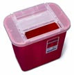Biohazard Patient Room Sharps Container,  2 gallon