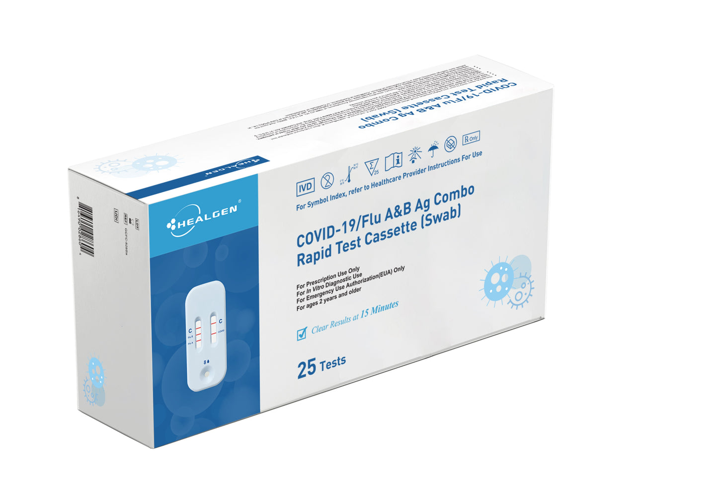 Healgen COVID-19/Flu A&B Rapid Test Cassette