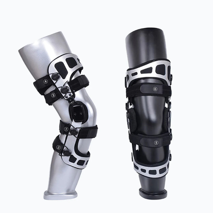 Unite Medical Double Upright Knee Brace, Small, Right  L1845/L1852