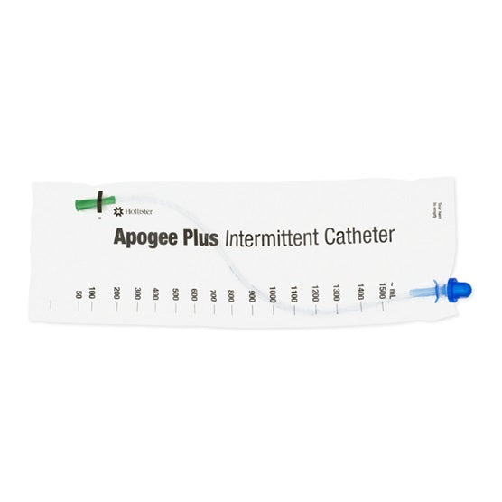 Apogee Plus Intermittent Catheter, 14fr, 16", Firm