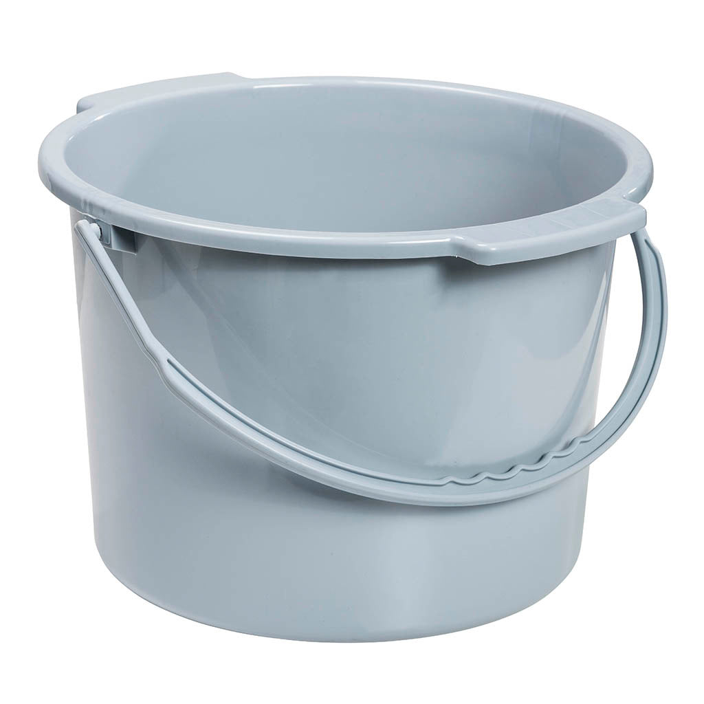 Commode Bucket With Handle and Lid, 12qt, 12/Case
