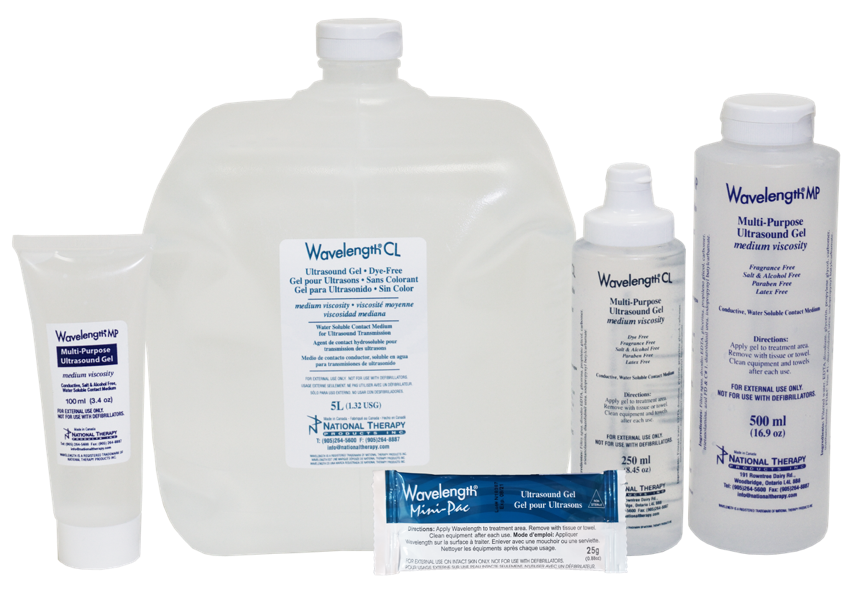 Sabelmed Wavelength® High Viscosity Multi-Purpose Ultrasound Gel, 5L Cube, Clear w/ Empty Dispenser Bottle