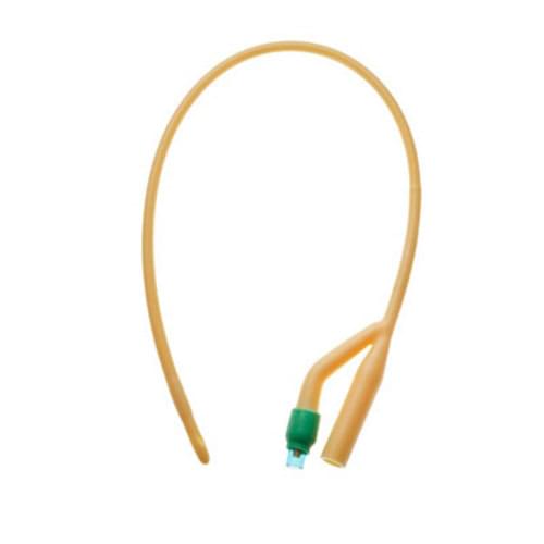 2-Way Siliconized Latex Foley Catheters, 16 Fr, 30cc Balloon