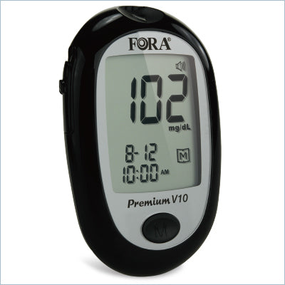 Premium V10 Blood Glucose Monitoring System, Meter Only
