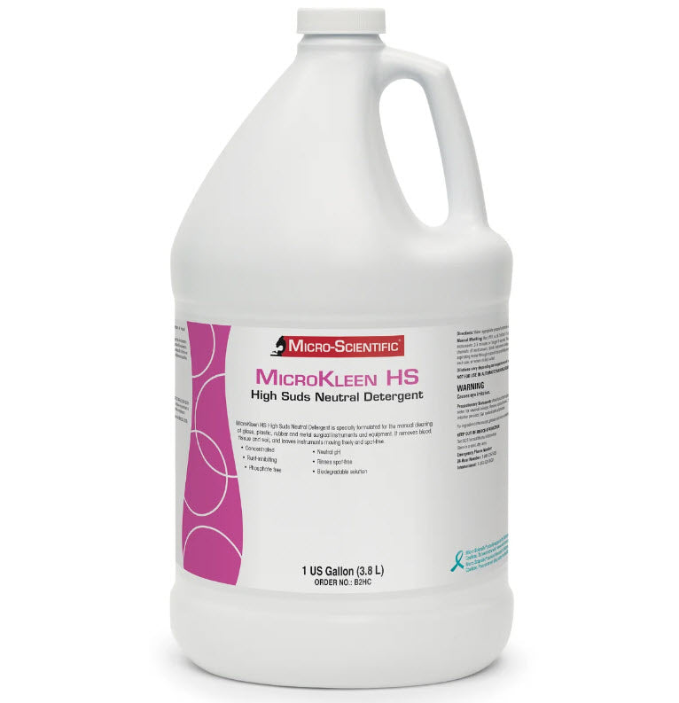 High-Suds Neutral Liquid Detergent, Gallon, For Manual & Automatic Wash