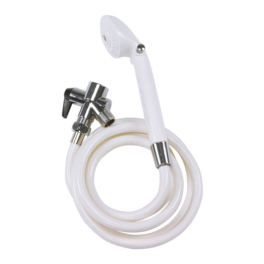 Deluxe Handheld Shower Spray With Diverter Valve, Each